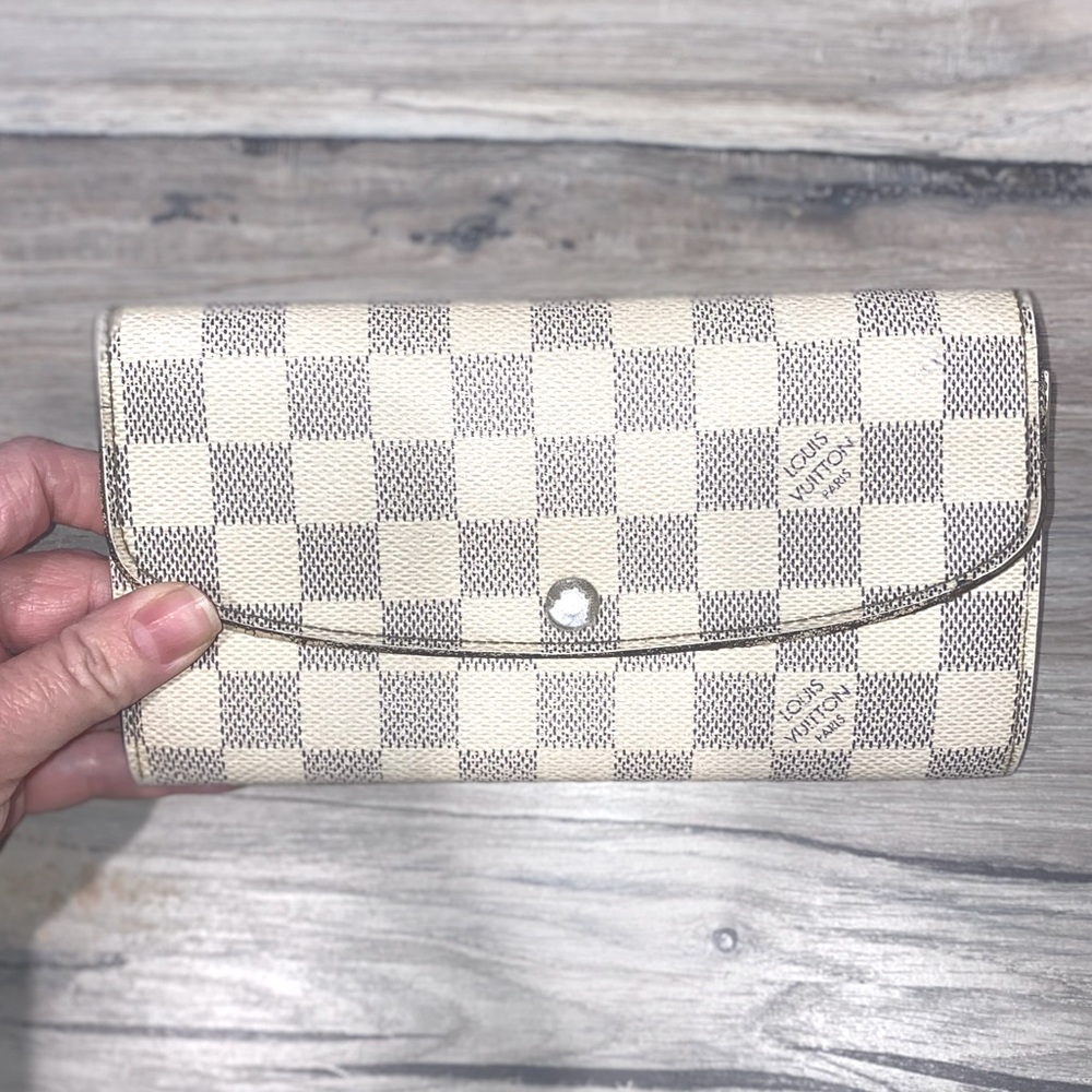 Louis Vuitton Damier Azur Long Wallet
